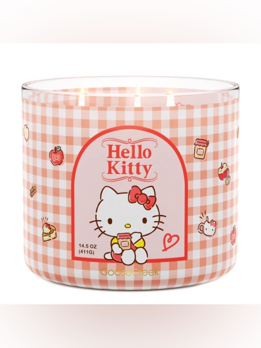 GooseCreek x Hello Kitty And Friends Hello Kitty 3-Wick Candle